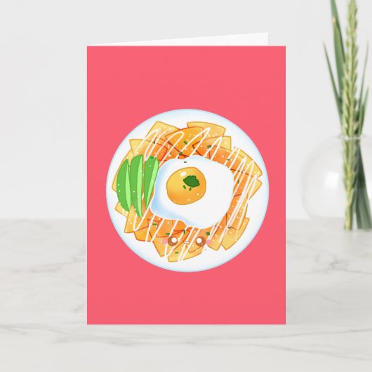 Chilaquiles Rojos Kaart (Voorkant)