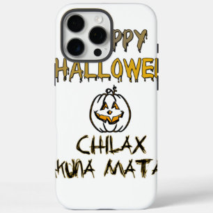 Chilax Spooky & Fun: Happy Halloween Collectie iPhone 16 Pro Max Hoesje
