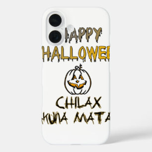 Chilax Spooky & Fun: Happy Halloween Collectie iPhone 16 Hoesje