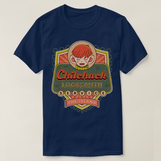 Chilchuck Slotenmaker Service TShirt (Design voorkant)