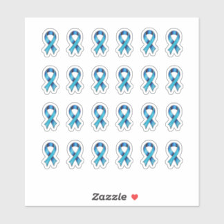 Child Abuse Prevention Awareness Blue Ribbon Sticker