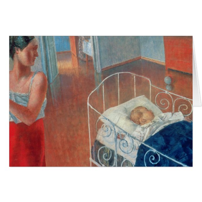 Child de sommeil, 1924 (Devant horizontal)
