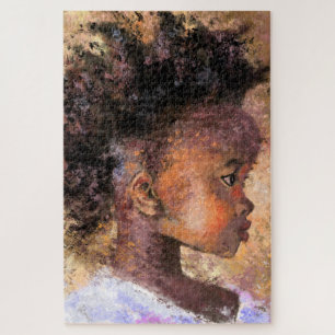 Child Hope look - Peace - Save Kinder - Art Painti Legpuzzel