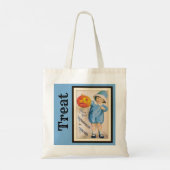 Child & Jack O Lantern  Trick or treat Bag Tote Bag (Achterkant)
