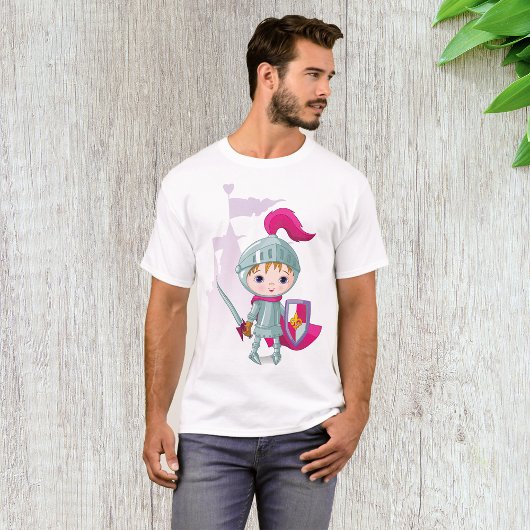 Child Knight Mannen T-Shirt