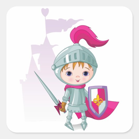 Child Knight Stickers (Voorkant)