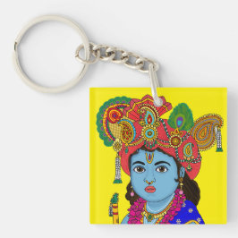 Child Krishna Keychain