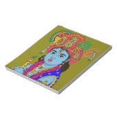 Child Krishna Stationery Notitieblok (Gedraaid)