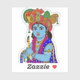 Child Krishna Sticker