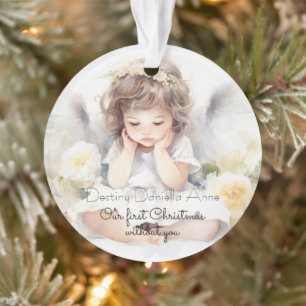 Child Memorial Eerste Kerstmis zonder jou Ornament