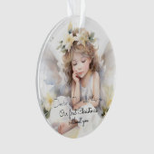 Child Memorial Eerste Kerstmis zonder jou Ornament (voorkant)