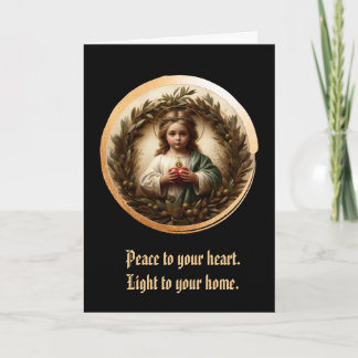 Child of the Sacred Flame Folded Greeting Card Kaart
