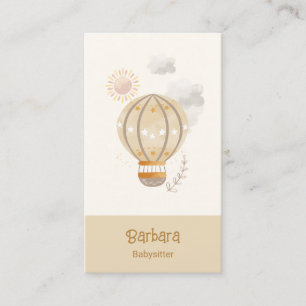 ChildCare Nanny Babysitter Kinderopvang QR CODE Visitekaartje