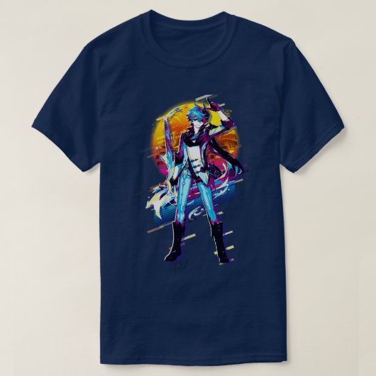 Childe Genshin Impact T-shirt (Design voorkant)