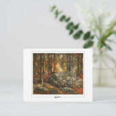 Childe Hassam #11-2 - Carte postale d'art fin (Debout devant)