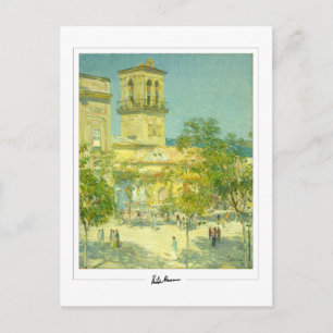 Childe Hassam #1-2 - Carte postale d'art fin