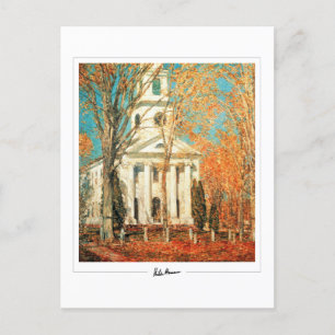 Childe Hassam #1 - Carte postale d'art fin