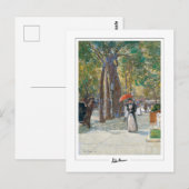 Childe Hassam #241-2 - Kunstmatig Briefkaart (Voorkant / Achterkant)