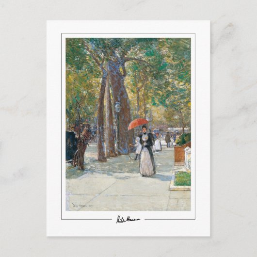 Childe Hassam #241-2 - Kunstmatig Briefkaart (Voorkant)