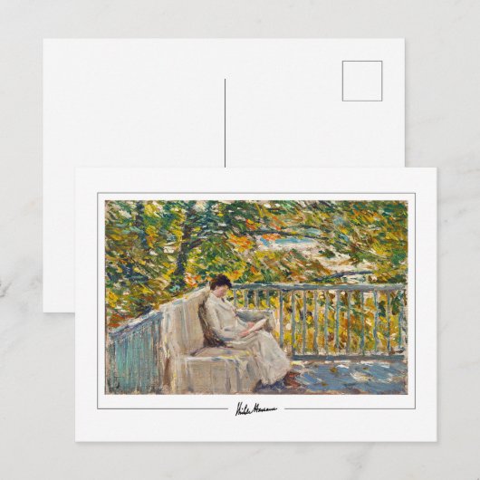 Childe Hassam #255-2 - Carte postale d'art fin (Devant / Derrière)