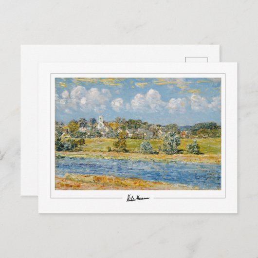 Childe Hassam #27-2 - Carte postale Art (Devant / Derrière)
