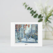 Childe Hassam #282 - Carte postale Art (Debout devant)