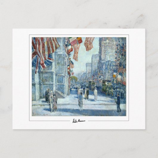 Childe Hassam #282 - Carte postale d'art fin (Devant)
