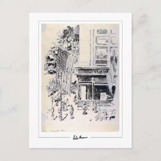 Childe Hassam #341-2 - Carte postale d'art fin (Devant)