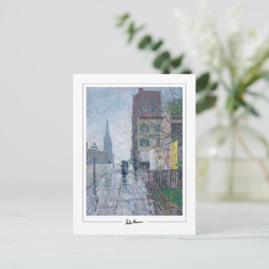 Childe Hassam #378-2 - Kunstmatig Briefkaart (Staand voorkant)