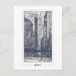 Childe Hassam #440 - Carte postale d'art fin