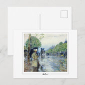 Childe Hassam #448-2 - Carte postale d'art fin (Devant / Derrière)