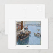 Childe Hassam #74-2 - Carte postale d'art fin (Devant / Derrière)