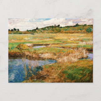 Childe Hassam - De Concord Meadow Briefkaart
