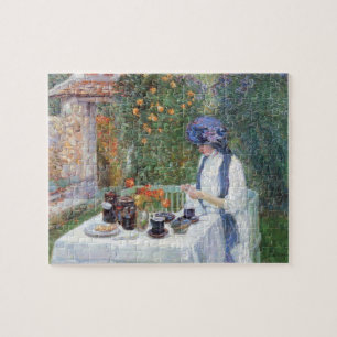 Childe Hassam - De Tea-set van Terre-Cuits Legpuzzel