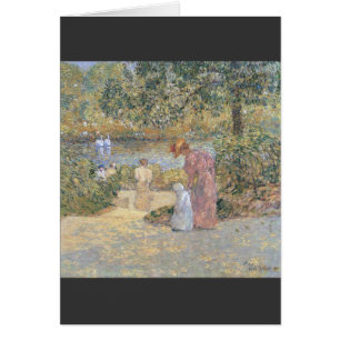 Childe Hassam - l'escalier au Central Park