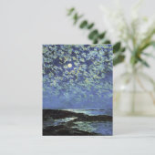 Childe Hassam - Moonlight , eiland of Shoals Bedankkaart (Staand voorkant)