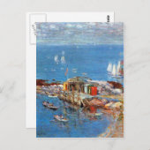 Childe Hassam - namiddag in augustus Appledore Briefkaart (Voorkant / Achterkant)