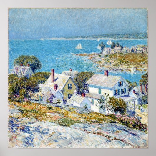 Childe Hassam New England Headlands Poster (Voorkant)