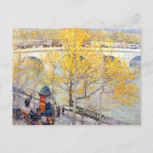 Childe Hassam - Pont Royal Paris Briefkaart