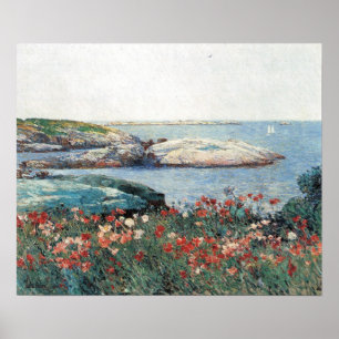 Childe Hassam - Poppies, Shoals-eilanden Poster