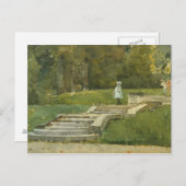 Childe Hassam - Saint-Cloud Briefkaart (Voorkant / Achterkant)