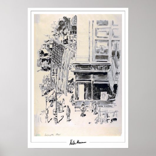 Childe Hassam Zedign affiche d'art #341-2 (Devant)