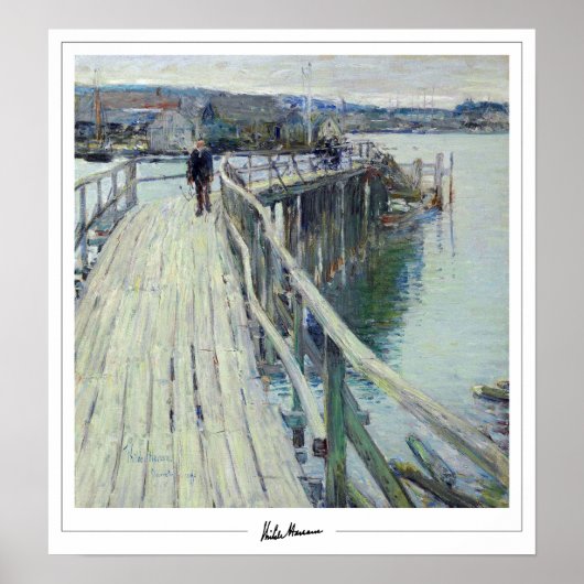 Childe Hassam Zedign Art Poster #119-2 (Voorkant)