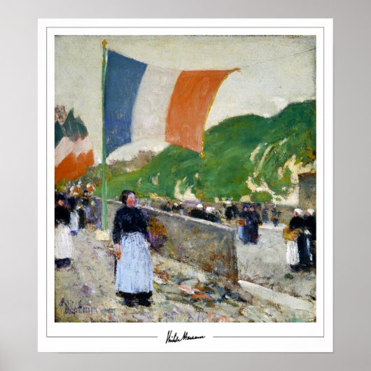 Childe Hassam Zedign Art Poster #141-2 (Devant)