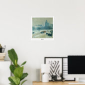 Childe Hassam Zedign Art Poster #407 (Bureau à domicile)