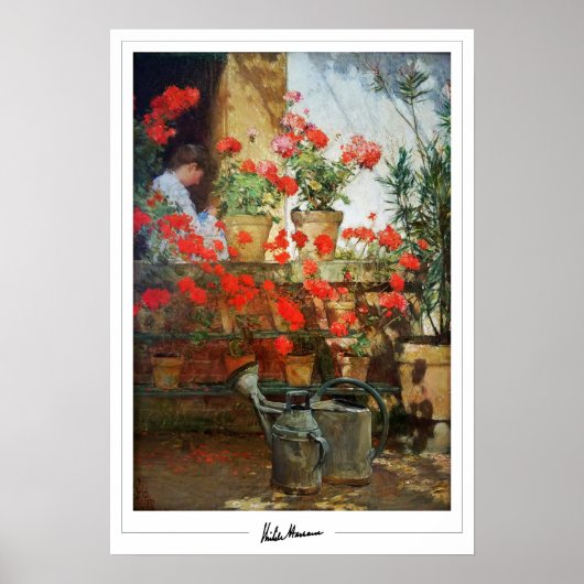 Childe Hassam Zedign Art Poster #7 (Voorkant)