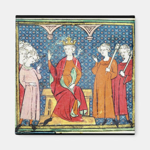 Childeric II , Merovingian King of Austrasia Magneet