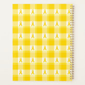 Childhood Cancer Awareness Plaid Gold Ribbon (Dos)