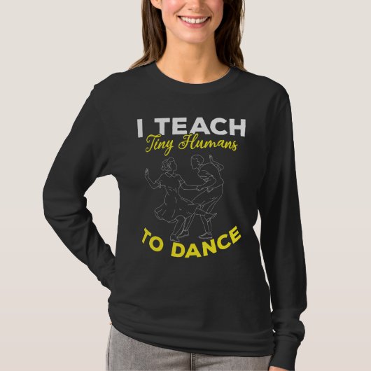 Children Dancer Kids Dance Instructor Dance Teach T-shirt (Voorkant)
