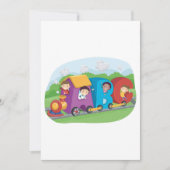 Children On An Alphabet Train Kaart (Voorkant)